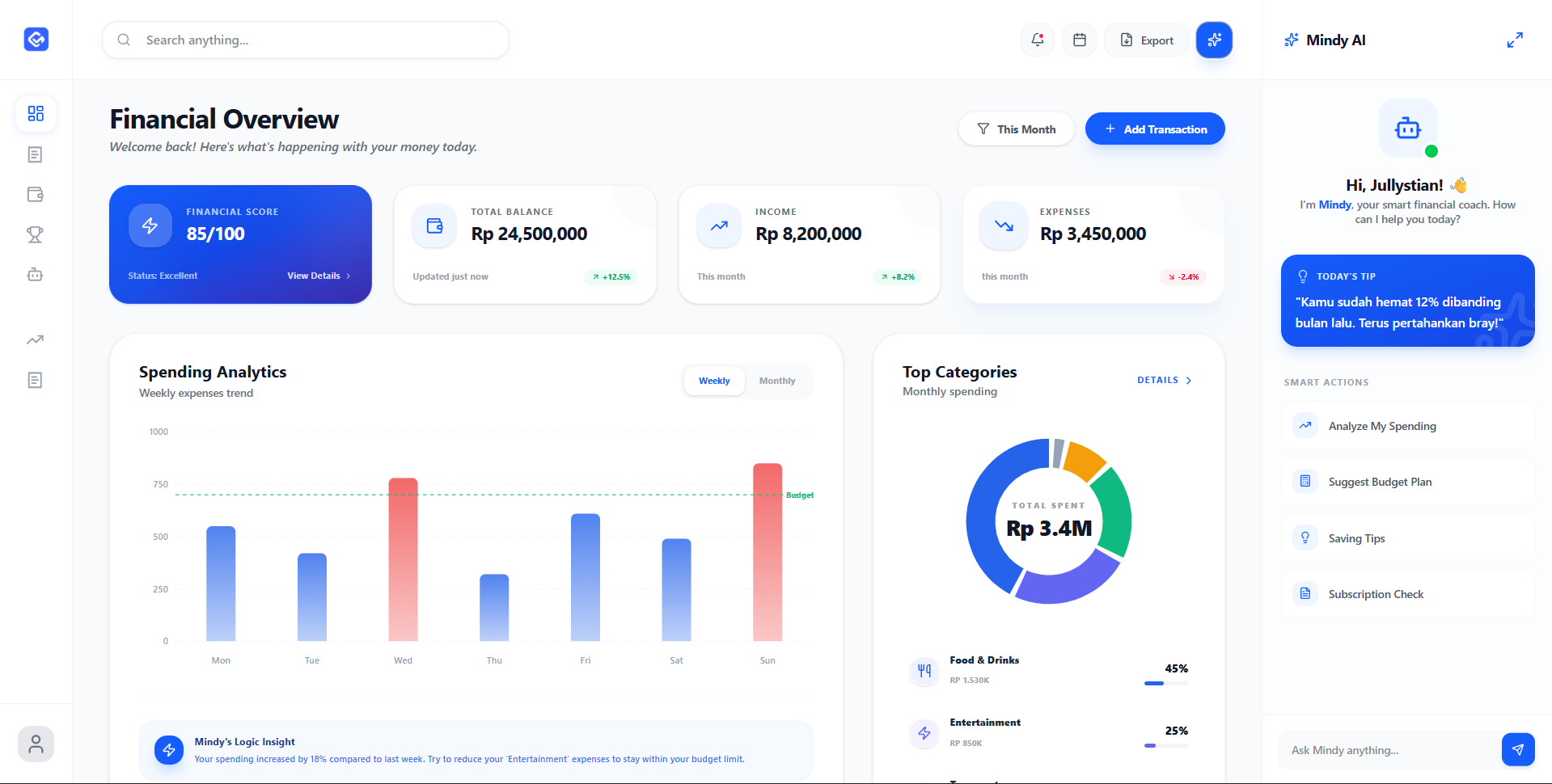 CashMind preview